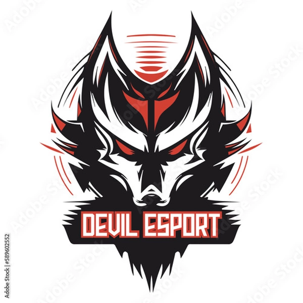 Obraz WOLF ESPORT LOGO