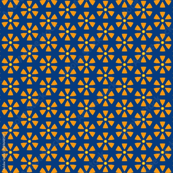 Obraz seamless geometric pattern