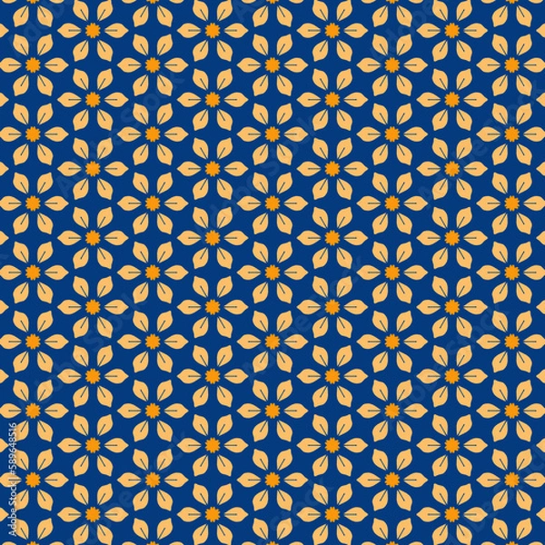 Obraz Cute Flower seamless  pattern