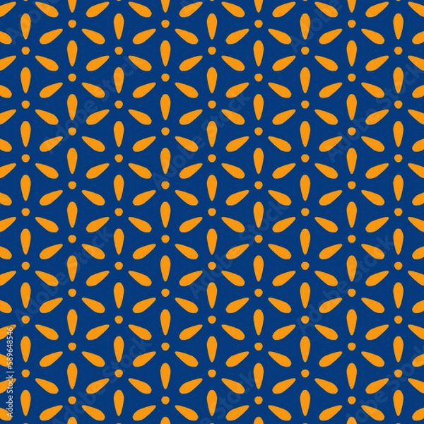 Obraz seamless geometric pattern