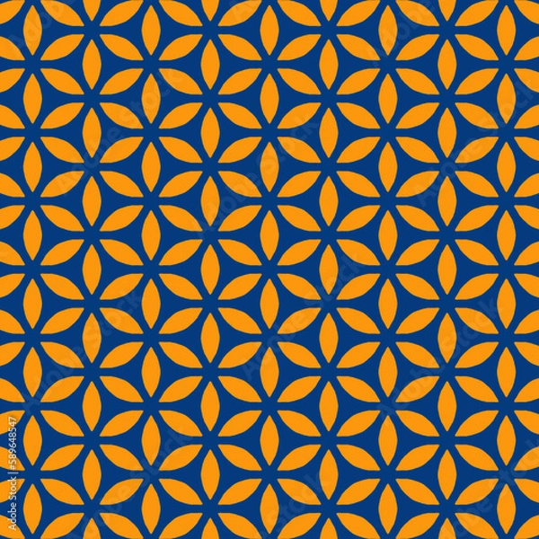 Obraz seamless geometric pattern