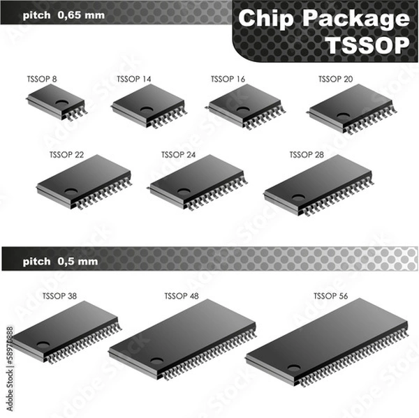Obraz Chip Package (TSSOP)