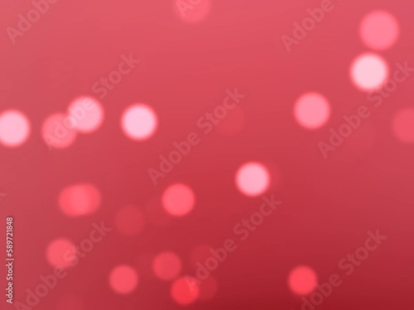 Obraz red bokeh background