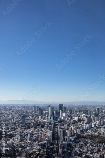 Obraz 六本木ヒルズから観た景色