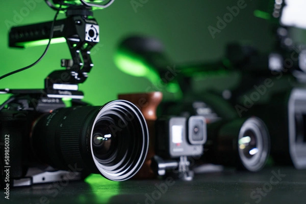 Fototapeta different cameras