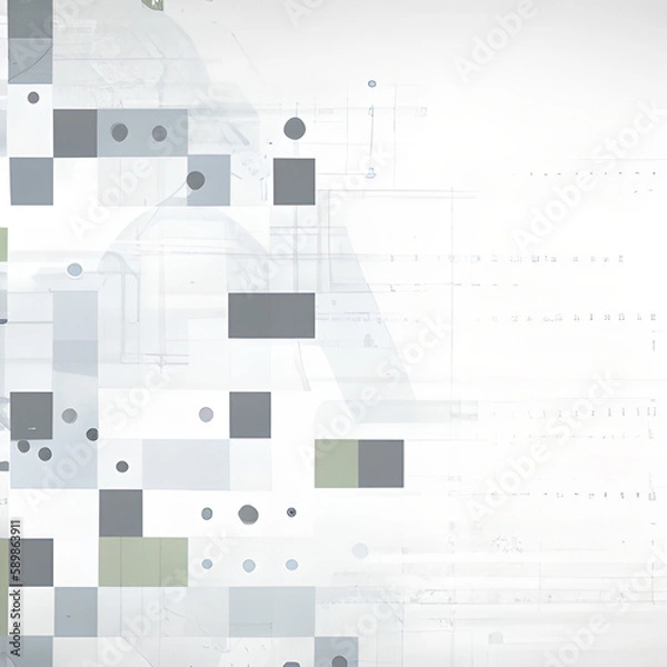 Fototapeta abstract futuristic data computer technology business background 
