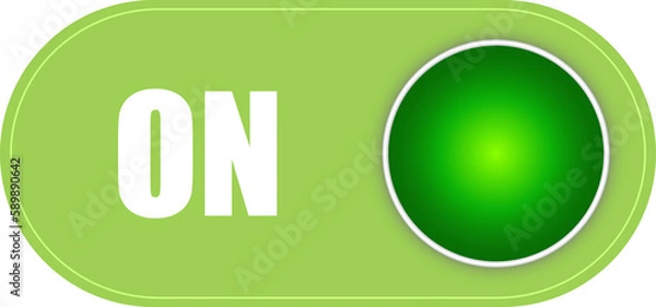 Fototapeta on-off switch icon