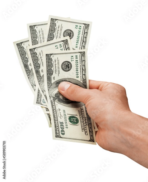 Obraz Hand Holding Money