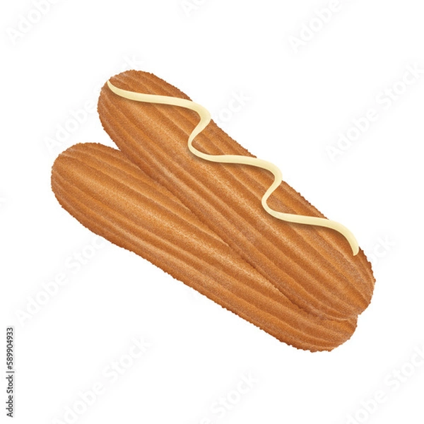 Fototapeta Croissant and Bread