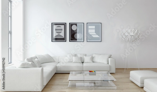 Fototapeta Living room