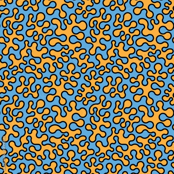 Obraz Abstract seamless background(vector, CMYK)