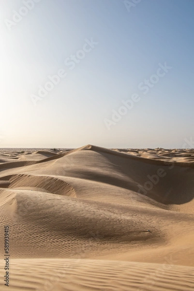 Obraz tunisian desert,calm and peaceful