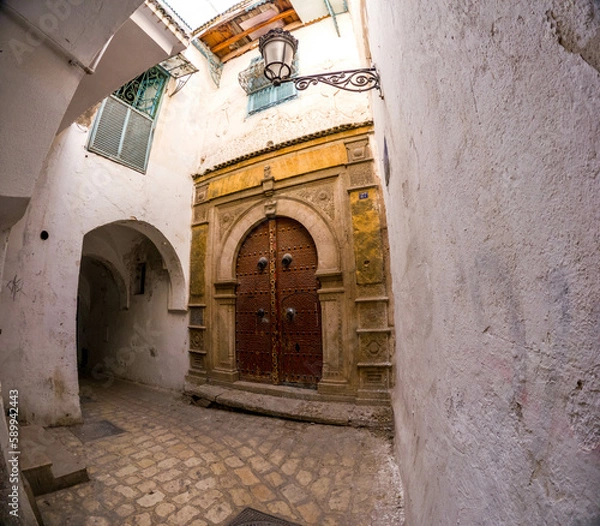 Obraz life in tunisia ,medina 