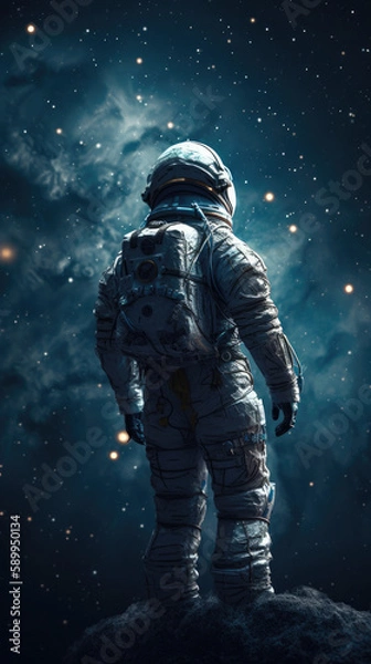 Obraz astronaut in space