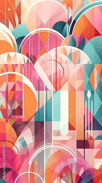 Obraz abstract colorful background