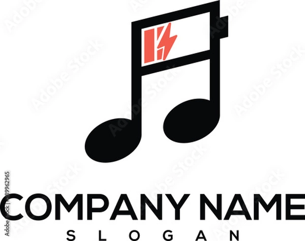 Obraz music note icon