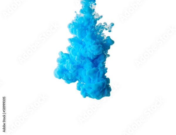 Fototapeta Niebieski dym