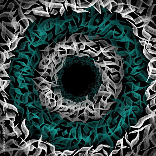 Fototapeta gothic lettering