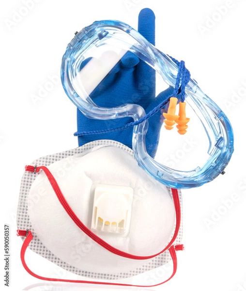 Obraz Workplace safety equipment.