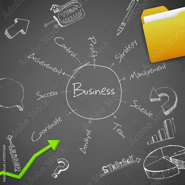 Fototapeta Business Background