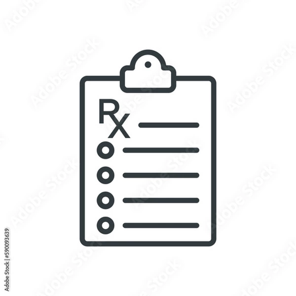 Fototapeta Medical checkup icon vector design templates