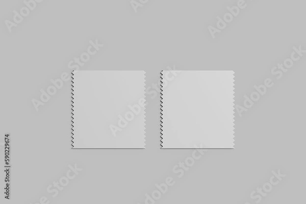 Obraz fabric sample mockup