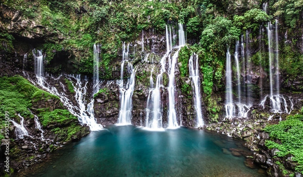 Obraz Wodospady Langevin.