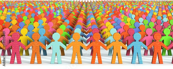 Obraz Digital man - Network concept