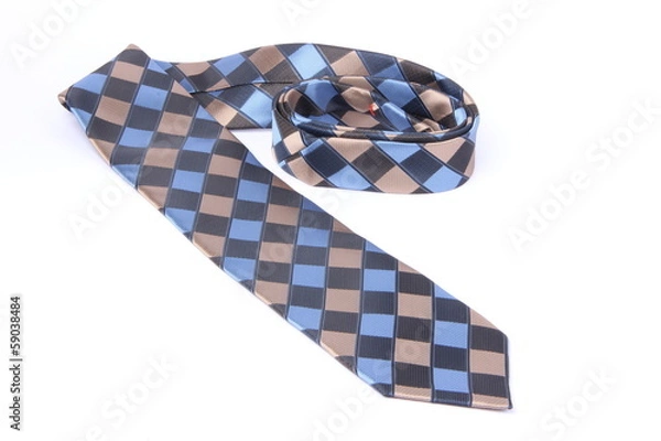 Obraz Neckties on White bacground