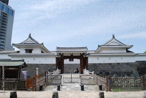 Fototapeta 駿府城、東御門