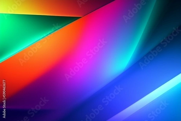 Fototapeta abstract colorful background with lines