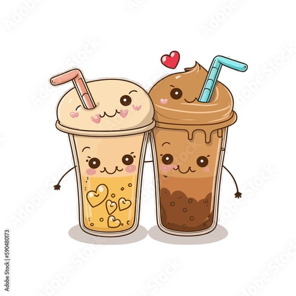 Obraz Indulge Your Cravings! Satisfy your coffee cravings with this latte love!