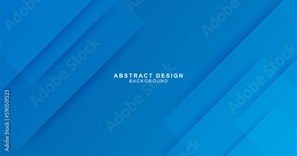 Fototapeta 抽象的な青いグラデーションの背景素材
