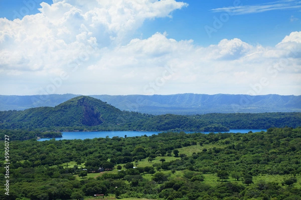 Obraz lake in mountain valley