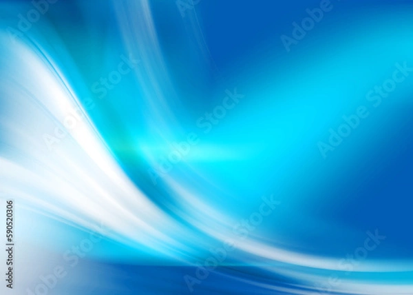 Obraz abstract blue and white background