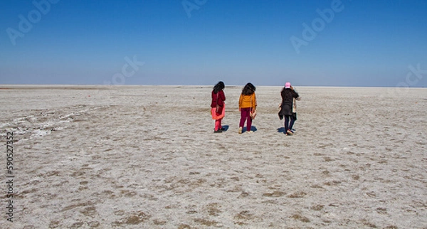 Obraz Rann of Kutch in Gujarat in India