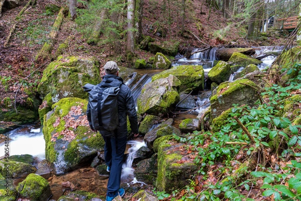 Obraz Windbergwasserfall im Schwarzwald