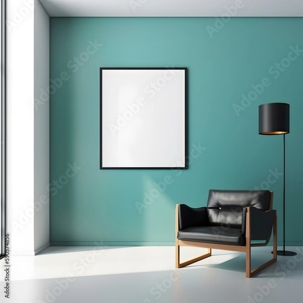 Fototapeta picture frame in room