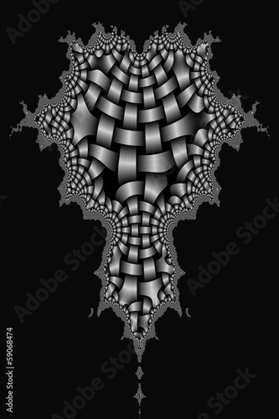 Fototapeta labyrinthe abstrait