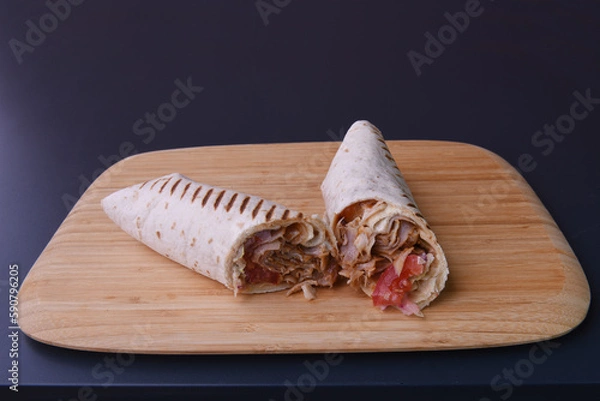 Obraz galette kebab