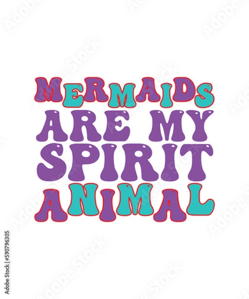 Obraz Retro Mermaid SVG Bundle, Retro Mermaid Bundle , Mermaid Silhouette, Shell Png, Dxf, Ep,s Jpg, Mermaid SVG Bundle , Cut Files , Commercial use , Cricut , Clip art ,Retro  Mermaid Tail,Printable, Vecto