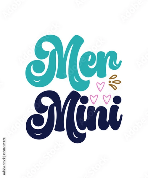 Fototapeta Retro Mermaid SVG Bundle, Retro Mermaid Bundle , Mermaid Silhouette, Shell Png, Dxf, Ep,s Jpg, Mermaid SVG Bundle , Cut Files , Commercial use , Cricut , Clip art ,Retro  Mermaid Tail,Printable, Vecto