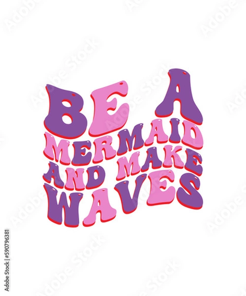 Fototapeta Retro Mermaid SVG Bundle, Retro Mermaid Bundle , Mermaid Silhouette, Shell Png, Dxf, Ep,s Jpg, Mermaid SVG Bundle , Cut Files , Commercial use , Cricut , Clip art ,Retro  Mermaid Tail,Printable, Vecto