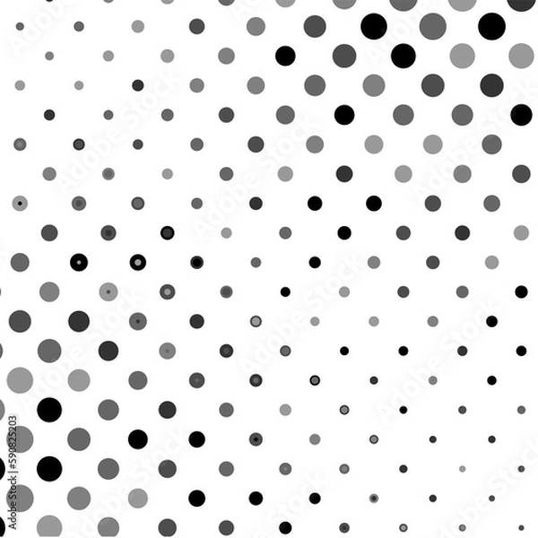 Obraz Halftone abstract geometric design, digital dynamic texture cover background, vector illustration