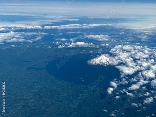 Fototapeta タラナキ山 エグモント国立公園 ニュージーランド