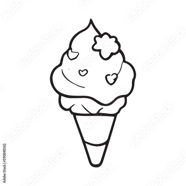 Obraz Ice Cream Icon