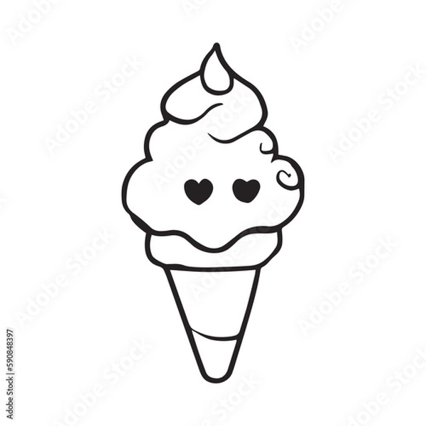 Obraz Ice Cream Icon