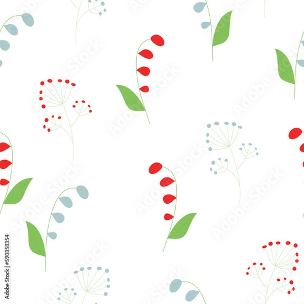 Fototapeta Seamless Basketball pattern on white background, for fabrics, textile, wallpaper, wrapping paper, background