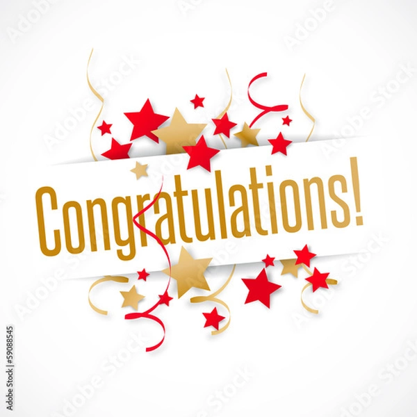 Obraz Gratulacje!