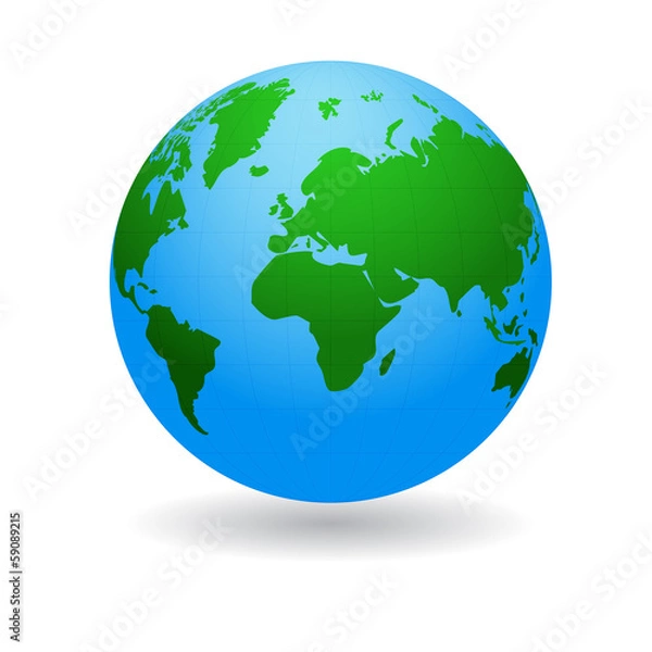 Obraz Vector Earth planet